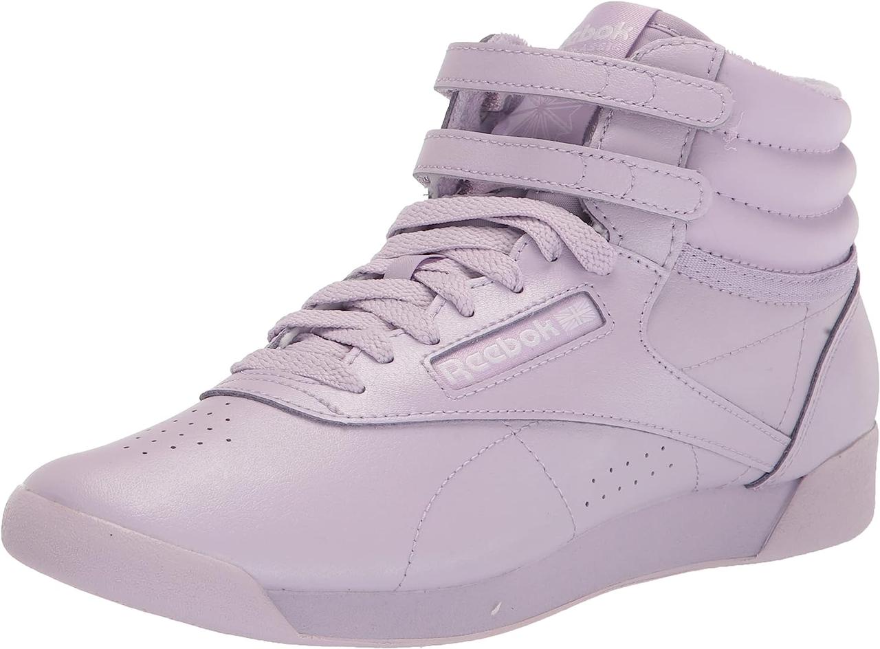 5 Purple Oasis/White Жіночі високі кросівки Reebok Freestyle