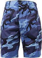 Sky Blue Camo X-Large Rothco BDU Cargo Shorts Мужские шорты для активного отдыха Походные шорты