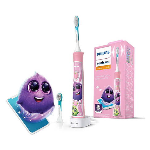 Зубна щітка PHILIPS SONICARE FOR KIDS (рожева), фото 3