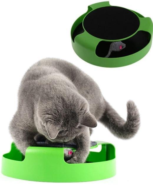 Іграшка Інтерактивна кігтедерка для котів і кішок зловити мишку Catch The Mouse