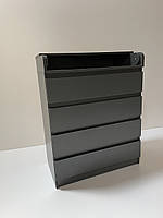 Пеленальний комод Лайт колір Антрацит