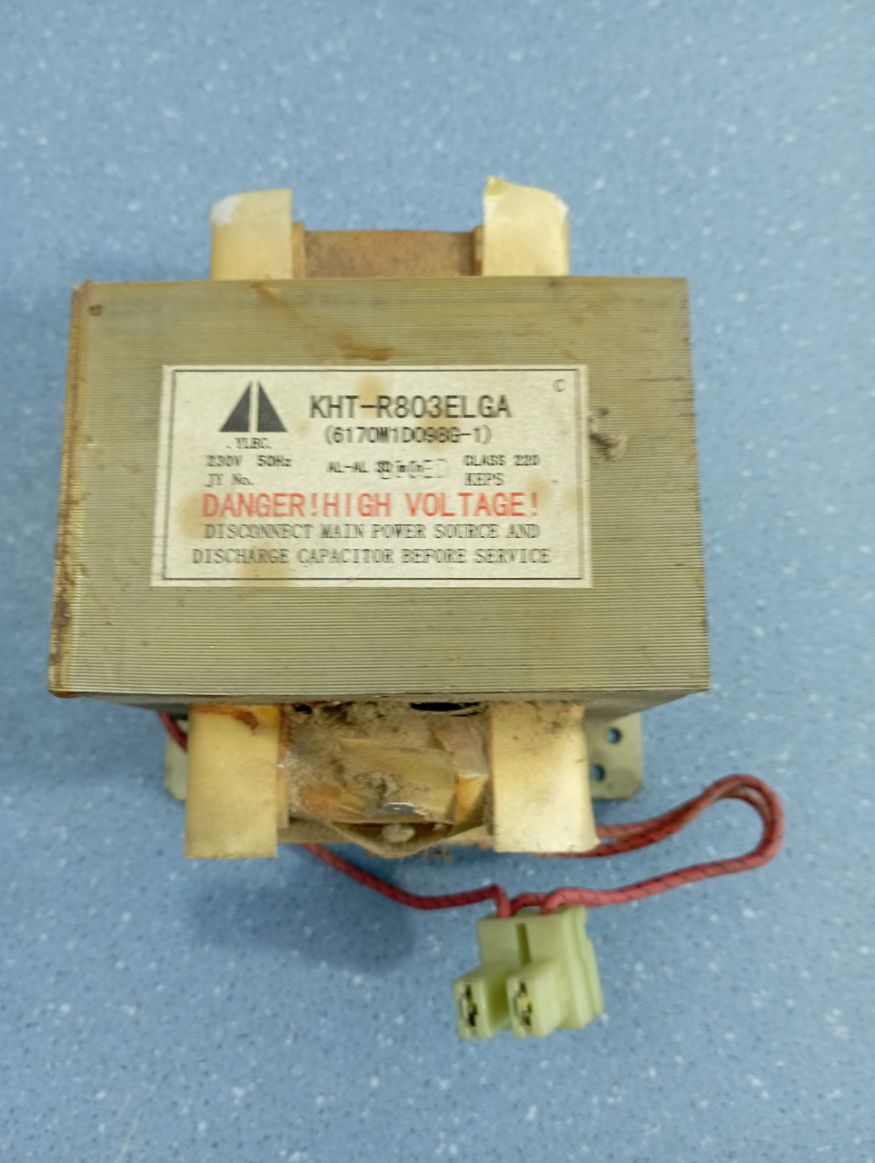 Трансформатор для мікрохвильової печі KHT-R803ELGA 6170W1D098G-1, фото 1