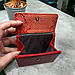 Червоний жіночий гаманець з екошкіри Saralyn 8661, фото 3