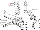 Пружина передня R16 Fiat Ducato 230, Peugeot Boxer, Citroen Jumper (1994-2002), 1312982080, 5002CT, фото 5