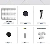 Металева клітка для тварин Sonmics 143 x 73 x 46 см, фото 6