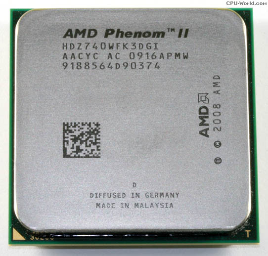 Процесор AMD Phenom II X3 740 3.00GHz/6M/4GT/s (HDZ740WFK3DGI) sAM3, tray