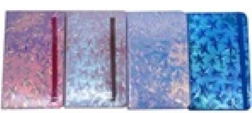 Блокнот на гумці А5 No 580-205 Зірочки (14,5*21) 80 л, клітка