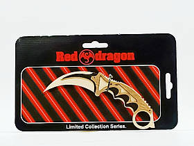 Ніж Star toys "Red dragon" керамбіт дерев'яний 12345-3