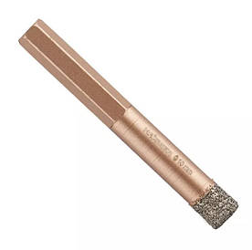 Свердло алмазне 10 мм Haisser CERAMICS HEX