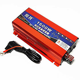 Інвертор 48 220 з чистою синусоїдою 1600W (800W)