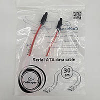 Кабель для передачі даних SATA III 0.3m Cablexpert (CC-SATAM-DATA-0.3M)