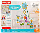 Музичний мобіль у дитяче ліжечко Морський світ Fisher-Price Woodland Friends, фото 10