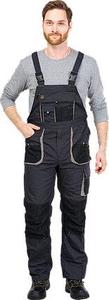 Напівкомбінезон робочий захисний FORECO-B SBJS (REIS) Польща, фото 1