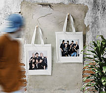 Шопер з принтом BTS