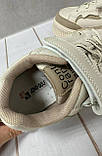 Дитячі кросівки демісезонні nike Jong Golf beige для дівчинки бежеві 34 21.8 см, фото 5