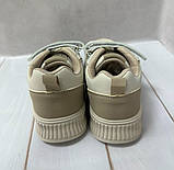 Дитячі кросівки демісезонні nike Jong Golf beige для дівчинки бежеві 34 21.8 см, фото 3