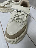 Дитячі кросівки демісезонні nike Jong Golf beige для дівчинки бежеві 34 21.8 см, фото 4