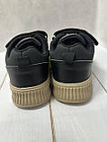 Дитячі кросівки демісезонні nike Jong Golf black beige чорні бежеві р34 21.8 см, фото 5
