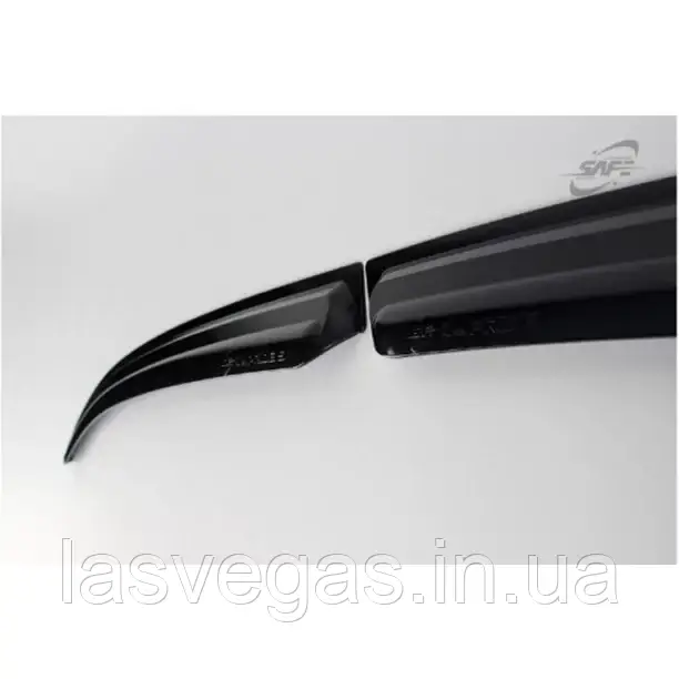 Дефлекторы окон (ветровики) Daewoo/Chevrolet Lanos/Sens Sed-HB 2005-2009 (Kyoung Dong/Корея)
