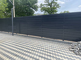 Забір металевий Горизонт