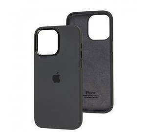 Чохол для IPhone New Silicone Case Dark Gray