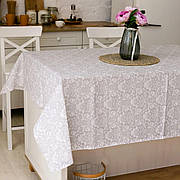 Скатертина лляна 110х150 см (кухонний стіл) Кульбабі