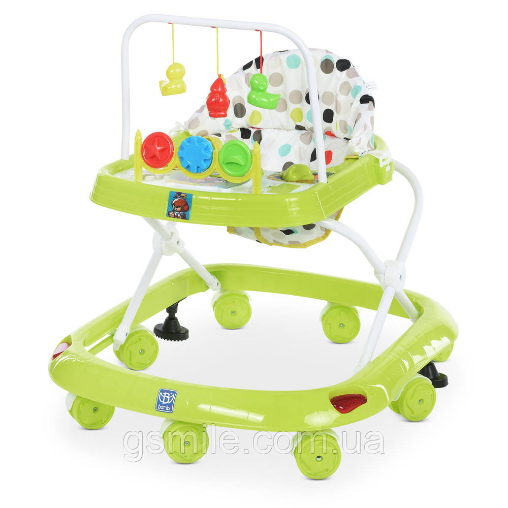Ходунки дитячі Bambi M 0541C (музика, ігрова панель, пластикові колеса)