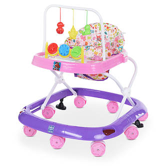 Ходунки дитячі Bambi M 0541C (музика, ігрова панель, пластикові колеса), фото 1