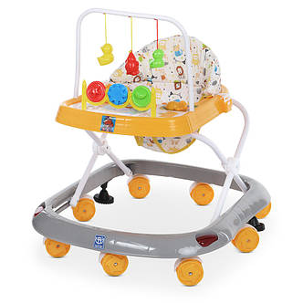 Ходунки дитячі Bambi M 0541C (музика, ігрова панель, пластикові колеса), фото 1