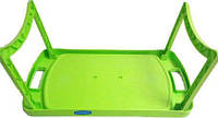 Столик поднос для завтрака в постель для ноутбука раскладной пластиковый Салатовый (