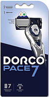 Мужской станок для бритья DORCO PACE 7+2 Картриджи