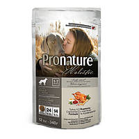 Pronature Holistic (Пронатюр Холистик) Turkey & Cranberries сухой корм для взрослых собак 0.34 кг