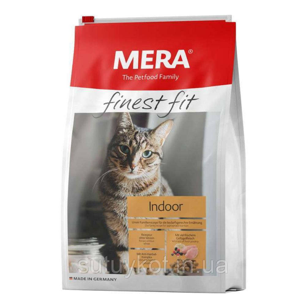 MERA finest fit Indoor МЕРА корм для домашніх котів з птицею та лісовими ягодами, 1,5 кг