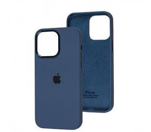 Чохол для IPhone New Silicone Case Navy Blue
