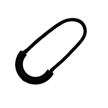 Пуллер (ZYD-1141) для бігунка під палець і шнур колір чорний комплект зі шнуром