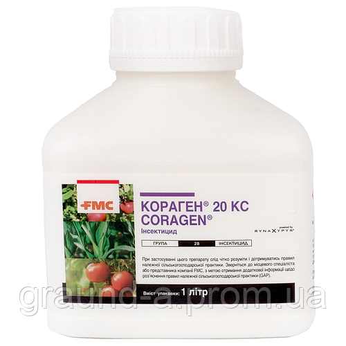Купить Інсектицид Кораген 20 к.с. Упаковка 1 л., цена 8510 ₴ — Prom.ua ...