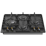 Gorenje Варильна поверхня газова, 60см, чавун, чорний, фото 2