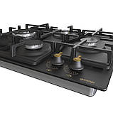 Gorenje Варильна поверхня газова, 60см, чавун, чорний, фото 8