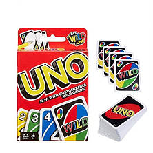 UNO WILD Настільна гра Уно! (найкраща гра для компанії), фото 4