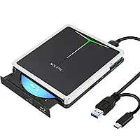 NOLYTH Внешний CD DVD-плеер Blu Ray USB 3.0 USB-C