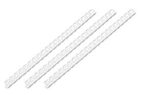 2E Пластикові пружини для біндера, 19мм, прозорі, 100шт