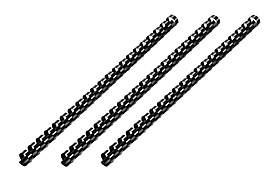 2E Пластикові пружини для біндера, 19мм, чорні, 100шт