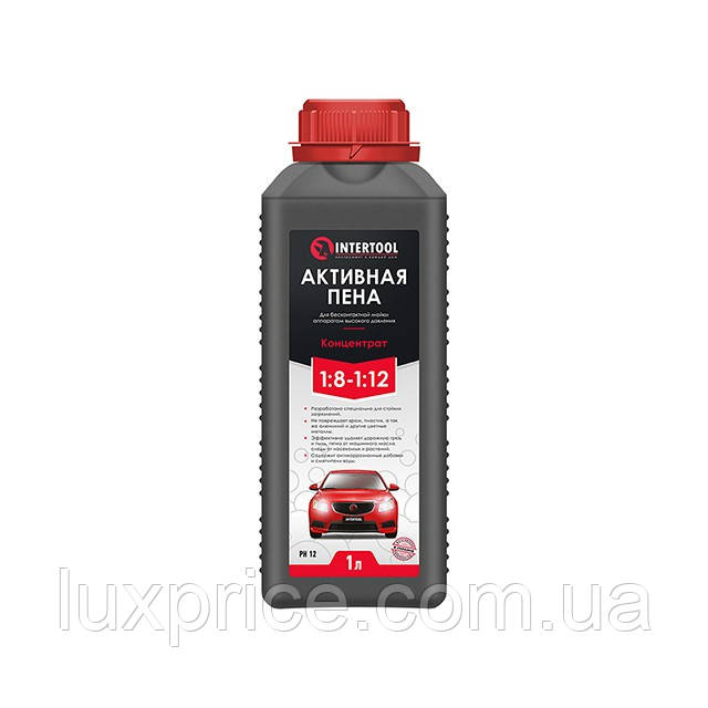 Піна активна 1 л, концентрат 1:8 - 1:12, для безконтактного миття INTERTOOL FS-9021    Luxprice, фото 1