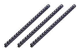 2E Пластикові пружини для біндера, 19мм, темно-сині, 100шт