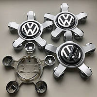 Колпачки заглушки на литые диски с логотипом Volkswagen Фольксваген для дисков от Audi, 8R0601165