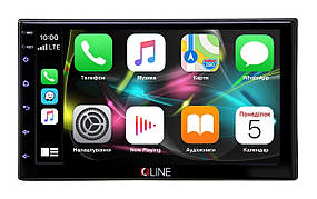 Автомагнітола 2DIN Qline Dino-1001 з Carplay, AndroidAuto та MirrorLink