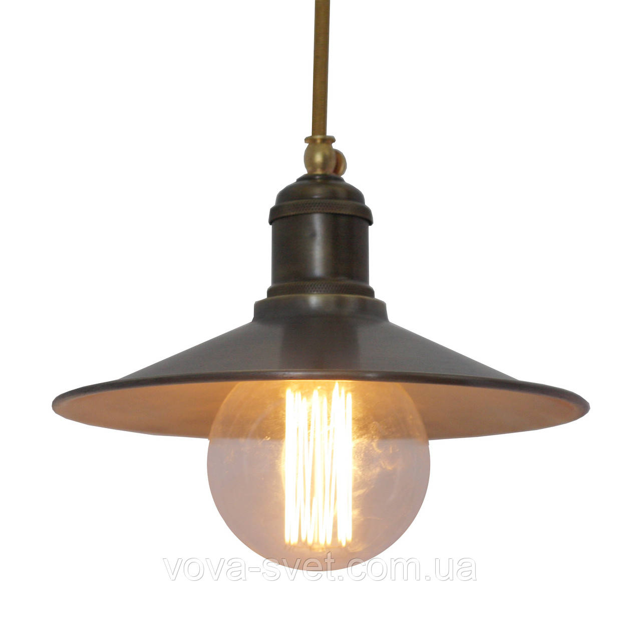 Светильник подвесной купол Loft Steampunk [ Pendant Brown Patina ] - фото 1 - id-p321085612