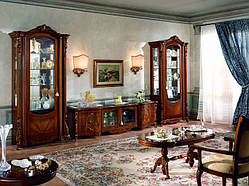 Набір для Вітальні Barocco Noce, Виробник Fr.lli Pistolesi (Італія), Набор мебели для гостинной
