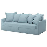 Чохол 3-місного дивана-ліжка ОРРСТА світло-синій HOLMSUND ХОЛЬМСУНД 703.879.51