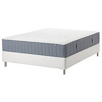 Диван-ліжко білий середньо твердий світло-блакитний 140х200 см ESPEVÄR/VÅGSTRANDA 093.897.13